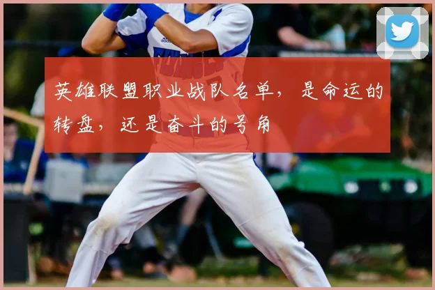 英雄联盟职业战队名单,是命运的转盘,还是奋斗的号角